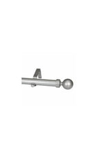 Load image into Gallery viewer, SILVER SINGLE CURTAIN ROD SET
