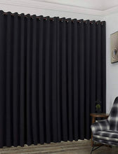 Load image into Gallery viewer, Black Velvet curtain
