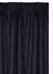 Black Velvet curtain