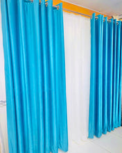 Load image into Gallery viewer, Blue Velvet curtain
