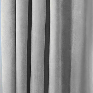 Gray Velvet curtain